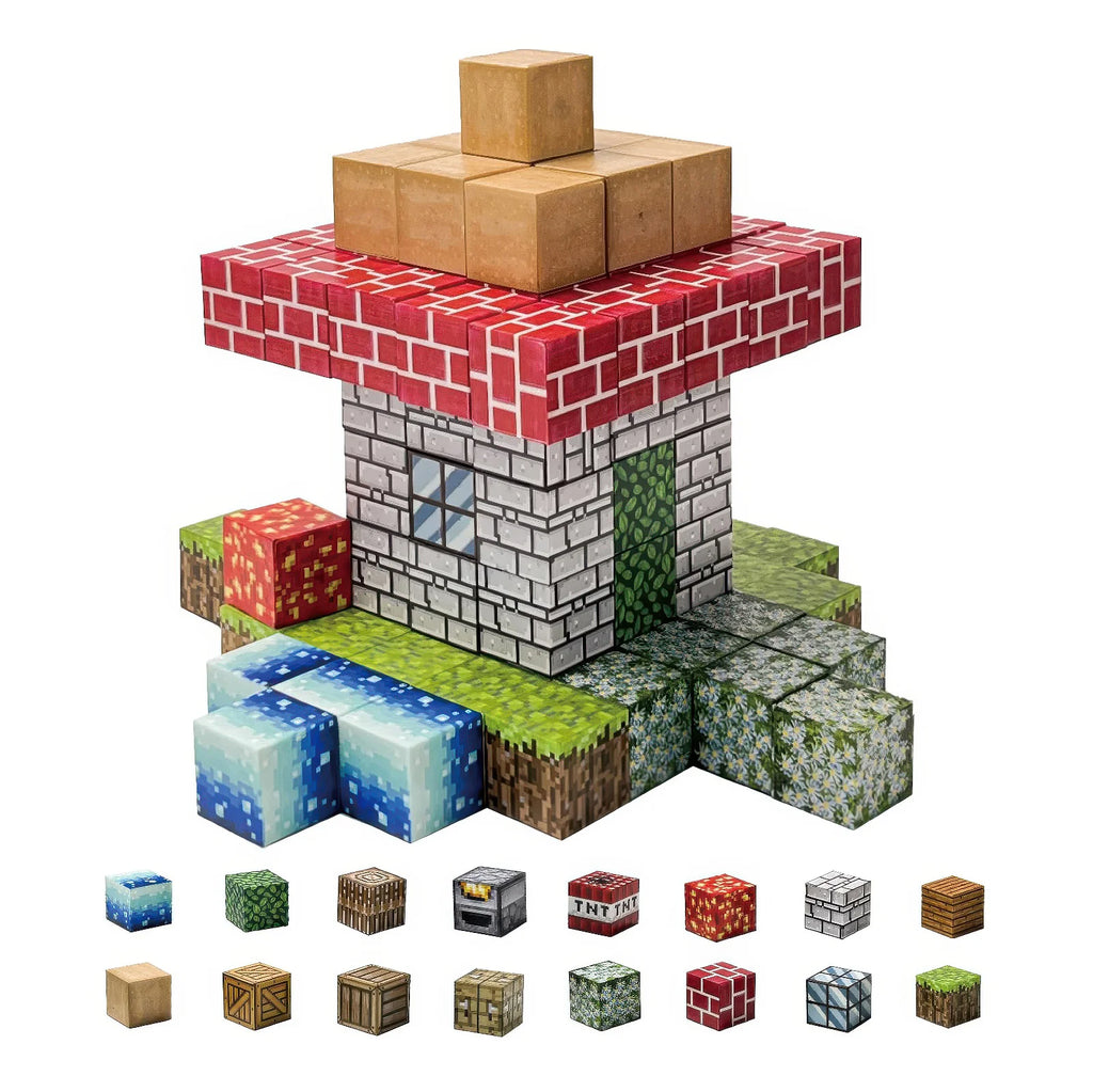 Neo Click Magnetic Building Cubes – 100pce Set