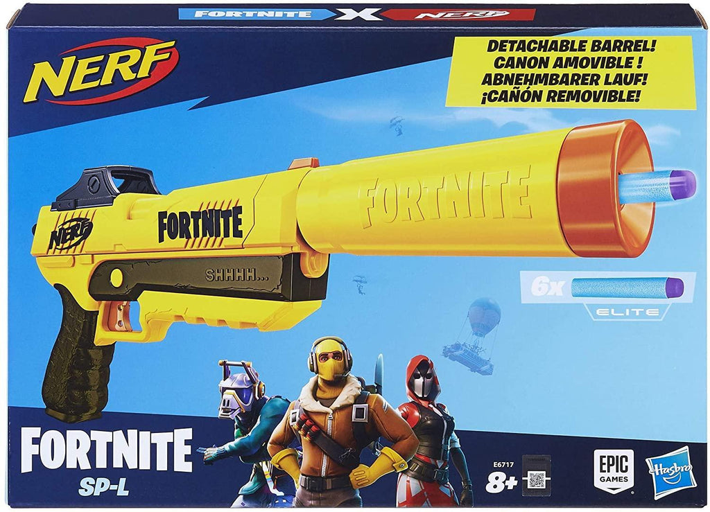 Nerf E6717EU4 Fortnite SP-L Nerf Elite Dart Blaster - TOYBOX Toy Shop