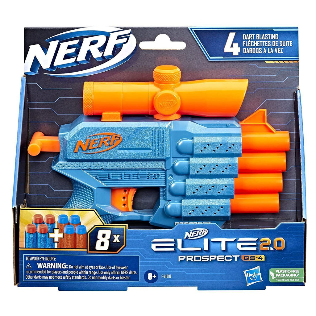 NERF Elite 2.0 Prospect QS-4 Blaster - TOYBOX Toy Shop