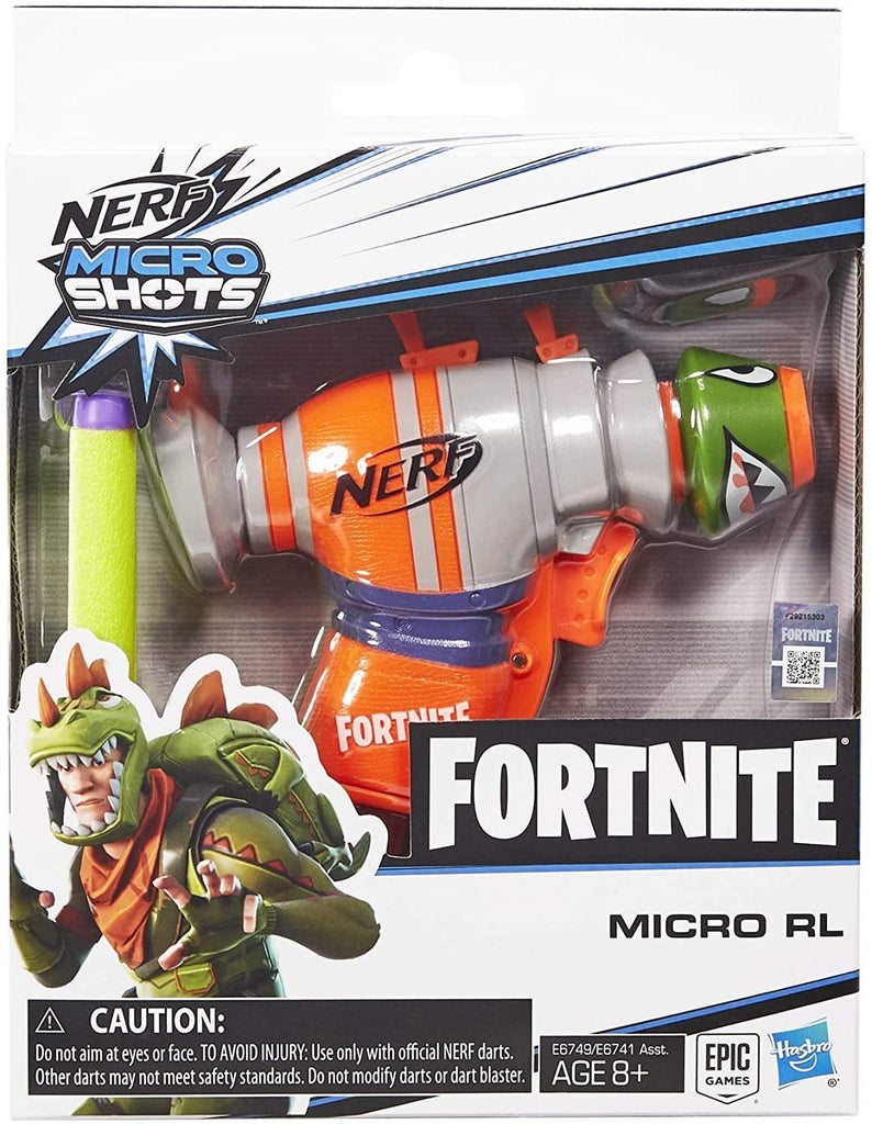 NERF Fortnite 6749  Nerf MicroShots Dart Blaster - TOYBOX Toy Shop