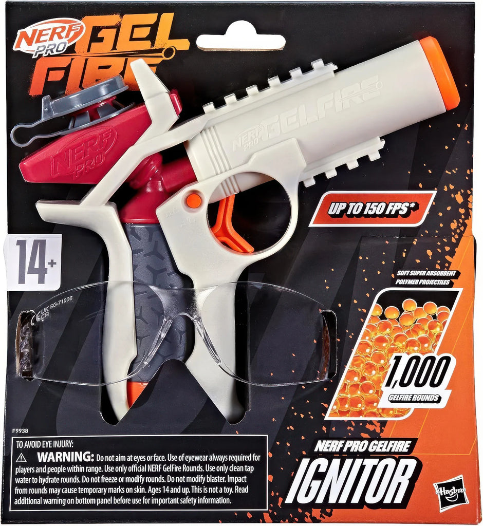 NERF Pro Gelfire Ignitor Blaster - TOYBOX Toy Shop