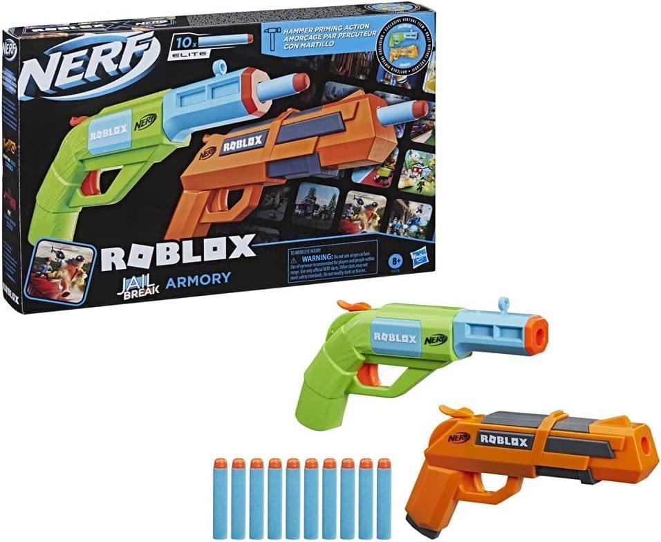 NERF Roblox Jailbreak Armory 2 Blasters Set - TOYBOX Toy Shop