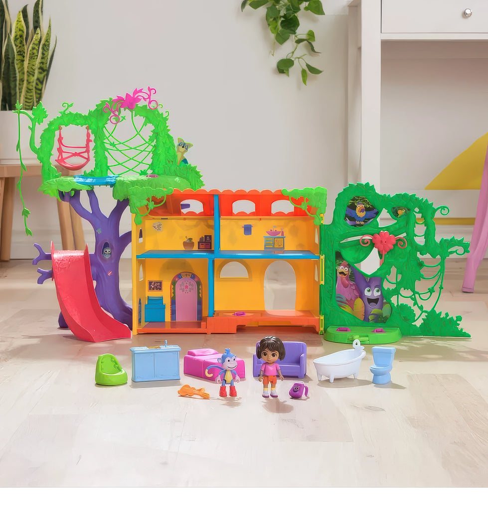 Nickelodeon Dora Explore & Play Rainforest Casita Playset