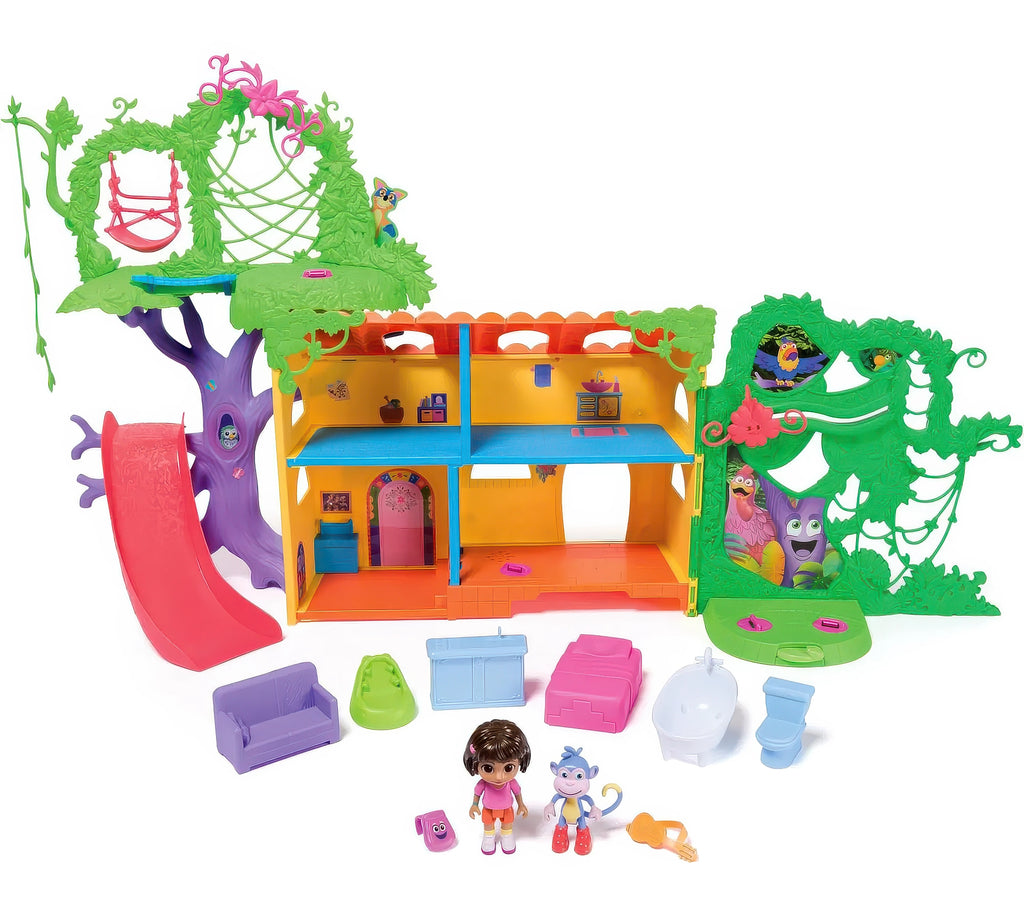 Nickelodeon Dora Explore & Play Rainforest Casita Playset