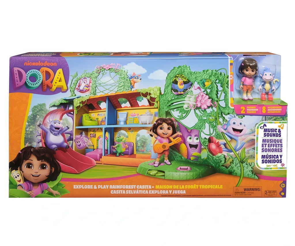 Nickelodeon Dora Explore & Play Rainforest Casita Playset