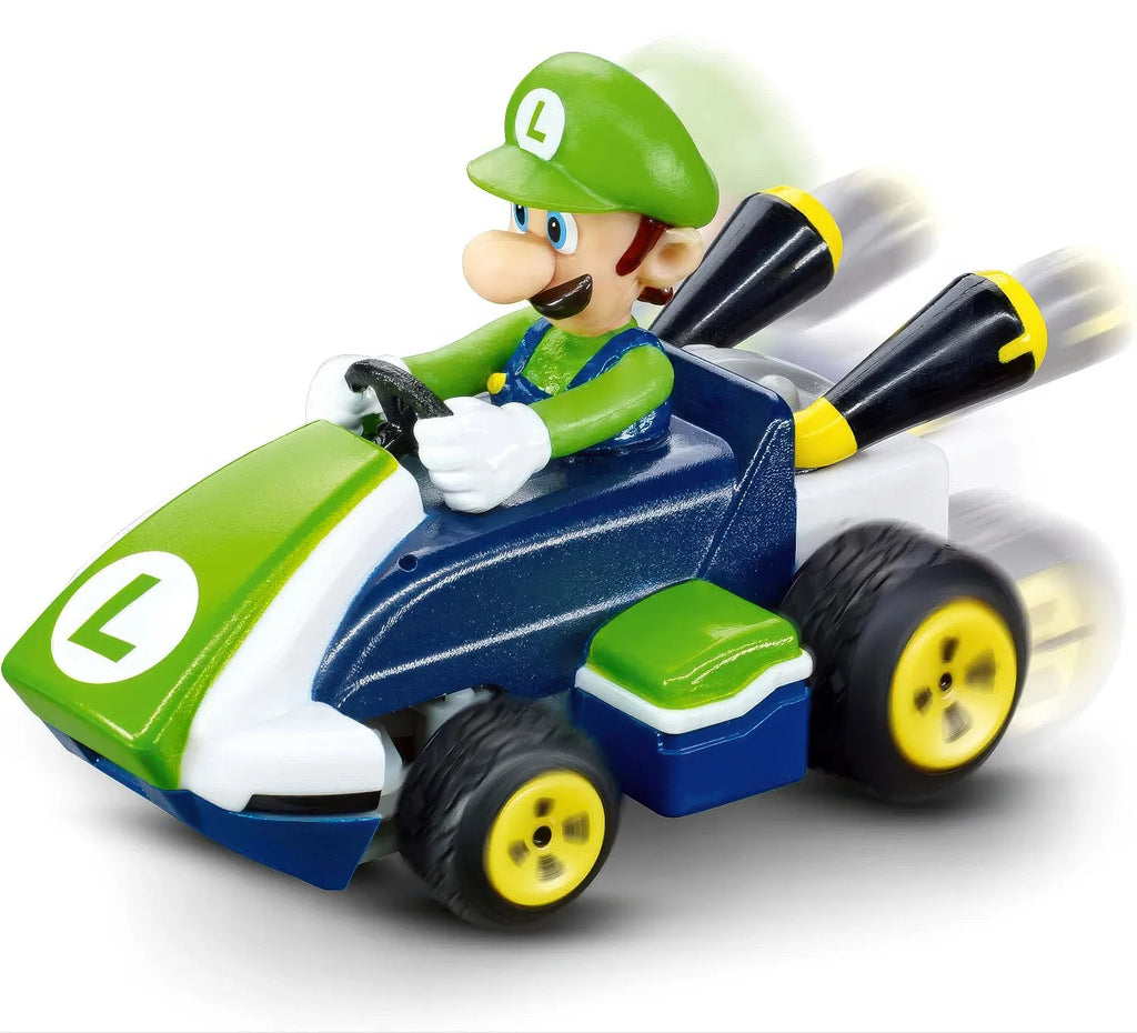 Mario Kart Nintendo Luigi Mini 1:50 RC Racing Car