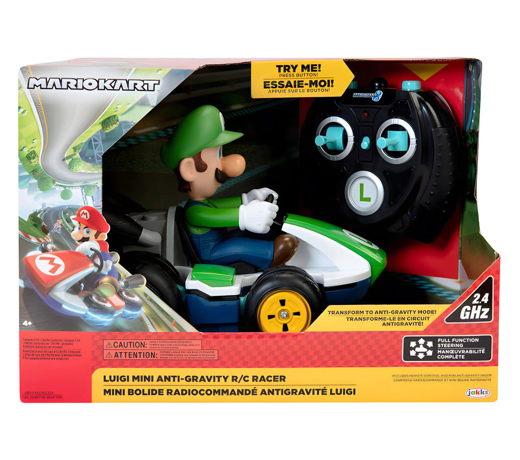 Nintendo Mario Kart Luigi Mini RC Racer Radio Control Car - TOYBOX Toy Shop