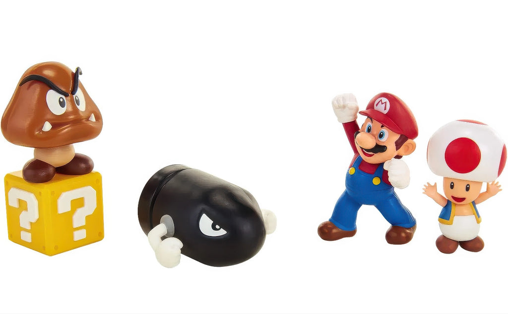 Nintendo Super Mario Acorn Plains Figure Set - TOYBOX Toy Shop