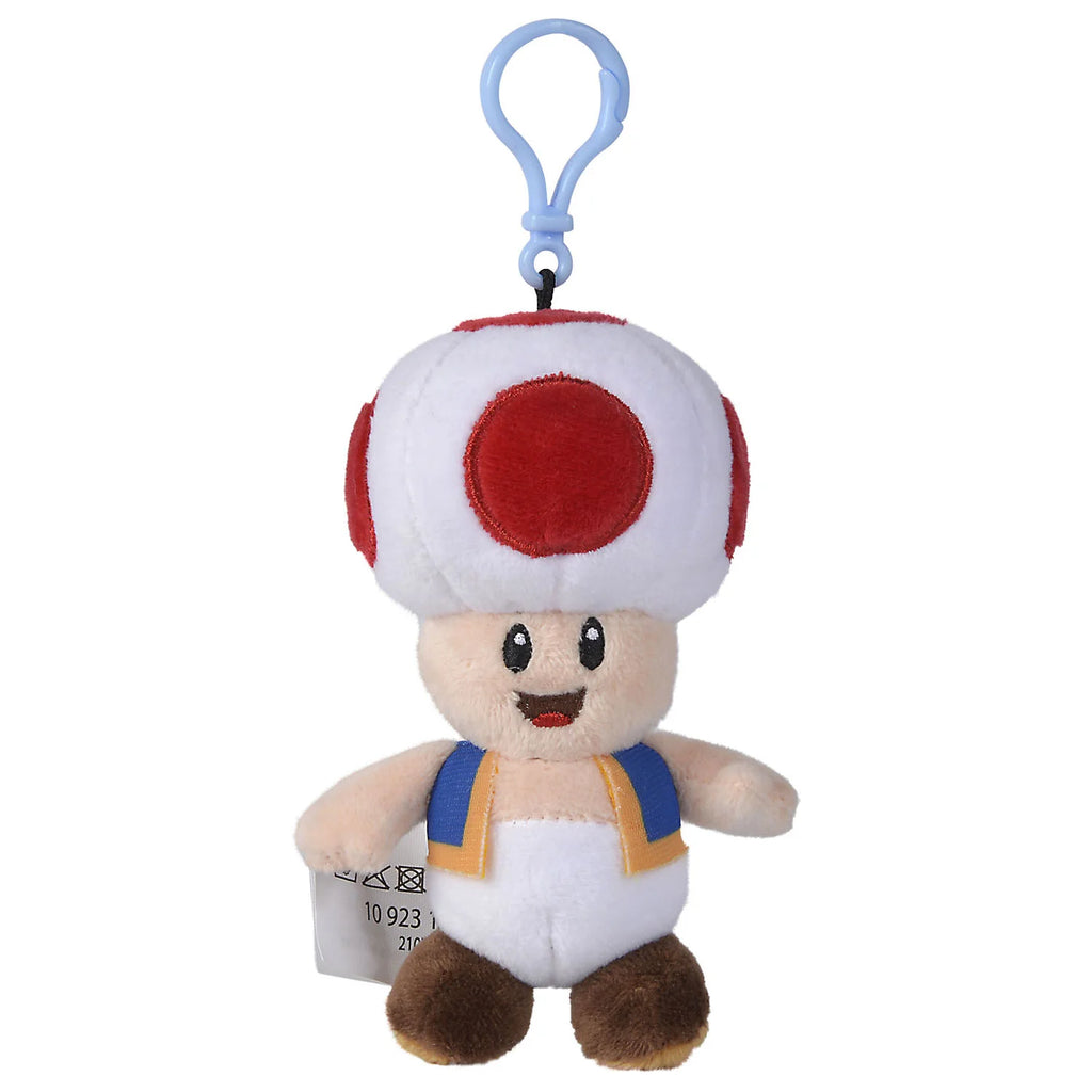 Nintendo Super Mario Assorted Plush Keychain 12cm - TOYBOX Toy Shop