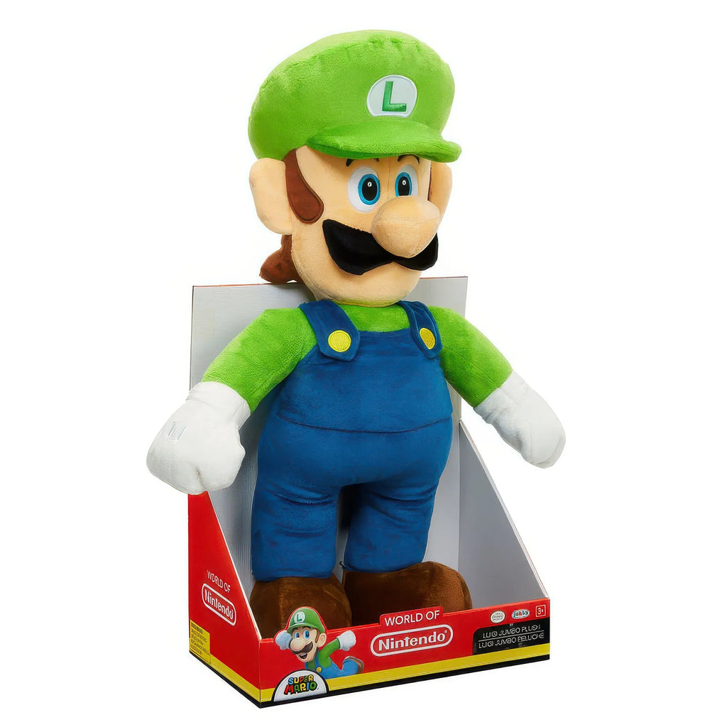 Nintendo Super Mario Luigi Jumbo Plush Toy 50cm
