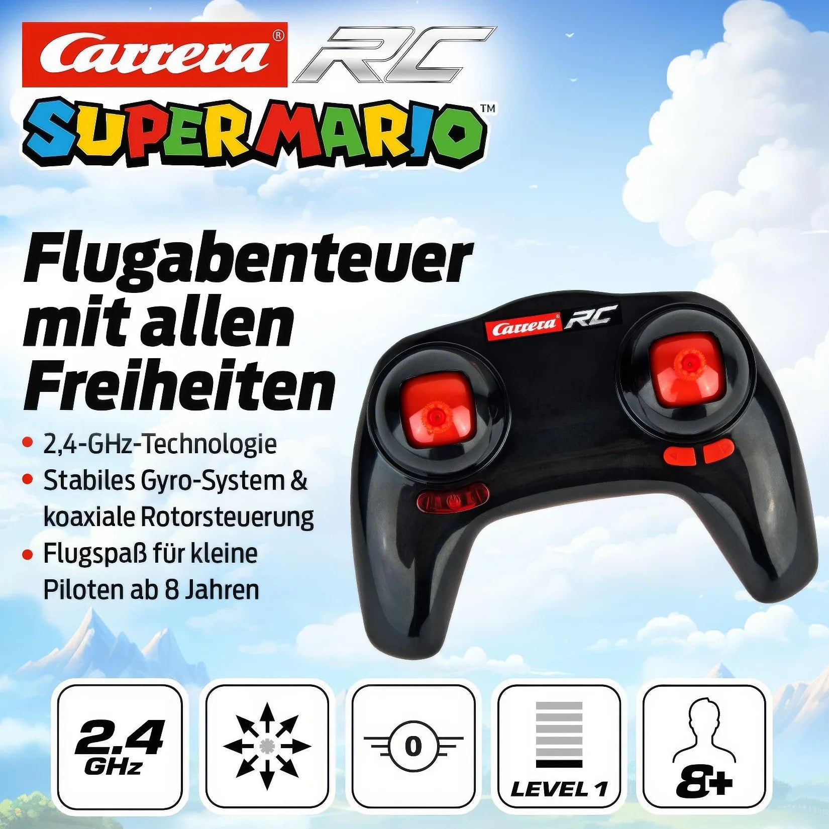 Remote control super mario shop