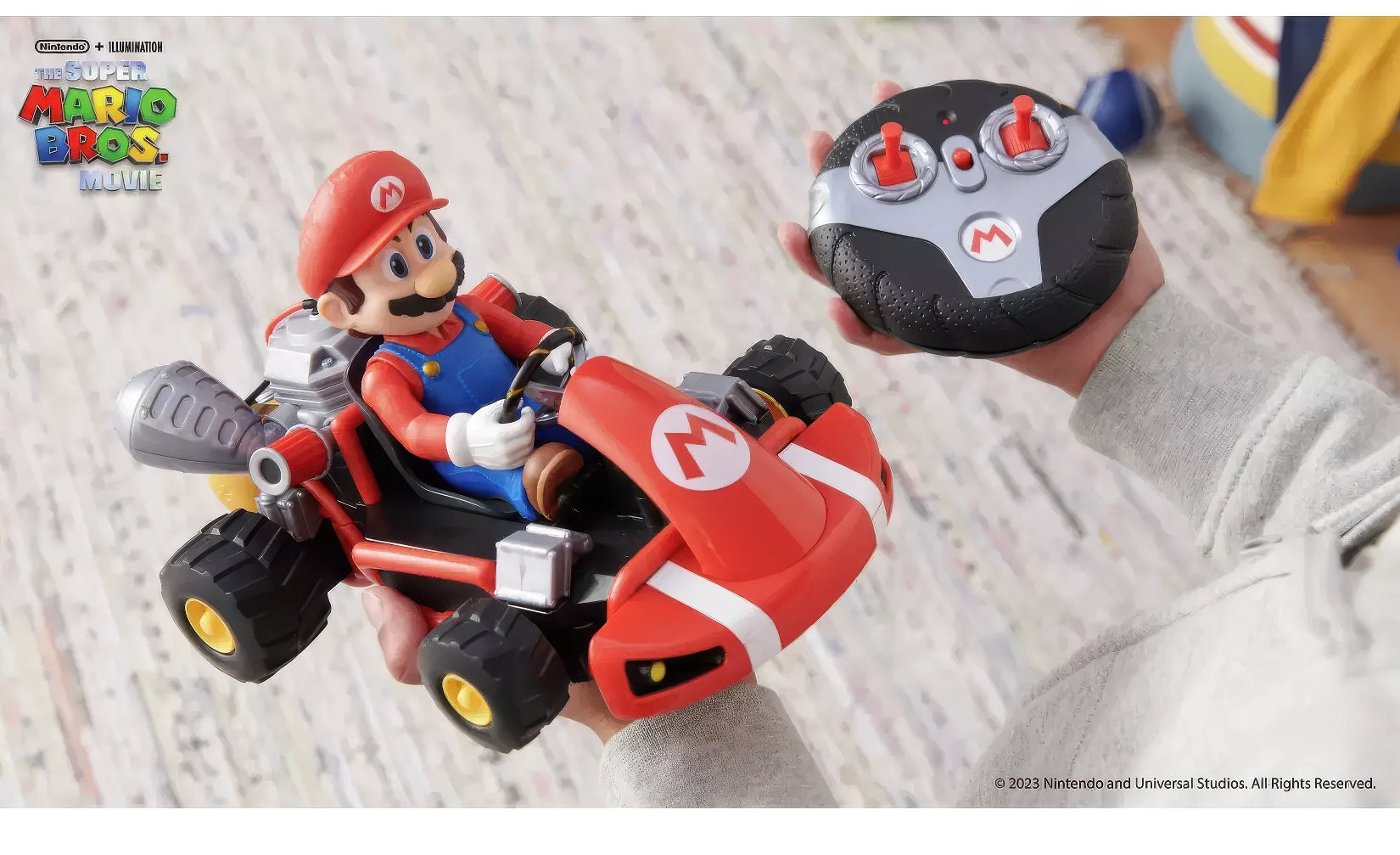 Kart Racer Teledirigido Mario Bros Luigi Carrera Rc Mario Bros