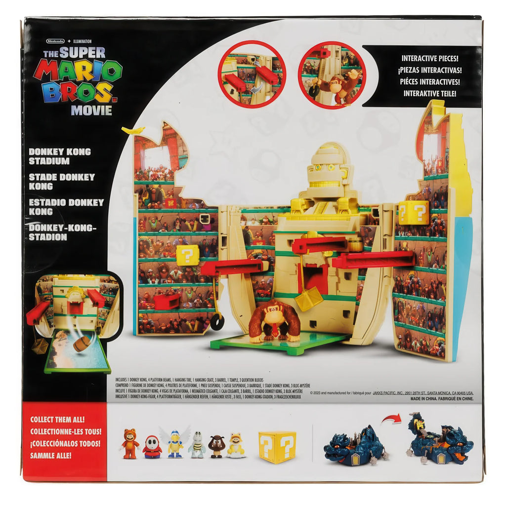 Nintendo The Super Mario Bros. Movie Donkey Kong Stadium Playset - TOYBOX Toy Shop