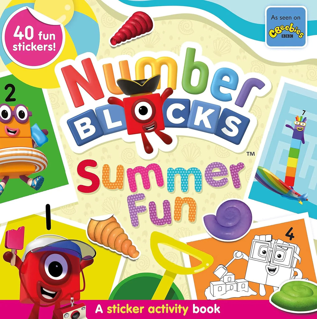 Numberblocks Colouring Fun & Sticker Activity Book - Assortment