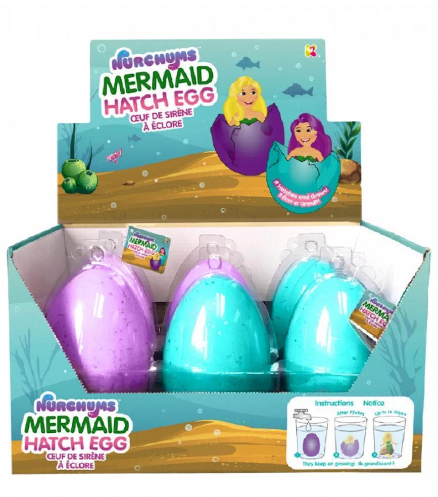 Nurchums Mermaid Hatch Egg - TOYBOX Toy Shop Cyprus