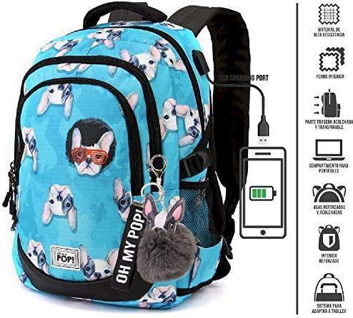 Oh My Pop! Doggy-Running HS Backpack School Daypack 44 cm - TOYBOX