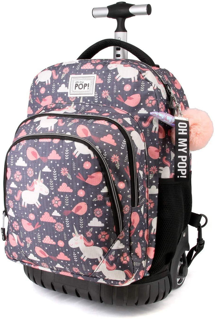 Oh My Pop! Fantasy-GTS School Trolley-Rucksack Backpack, 47 cm - TOYBOX Toy Shop Cyprus