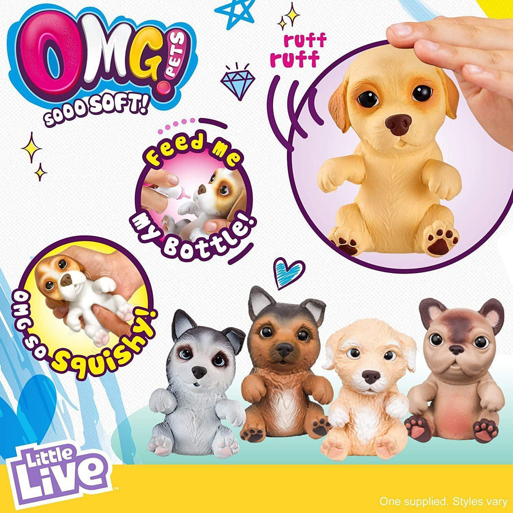 OMG Pets Soft Squishy Puppy - TOYBOX Toy Shop