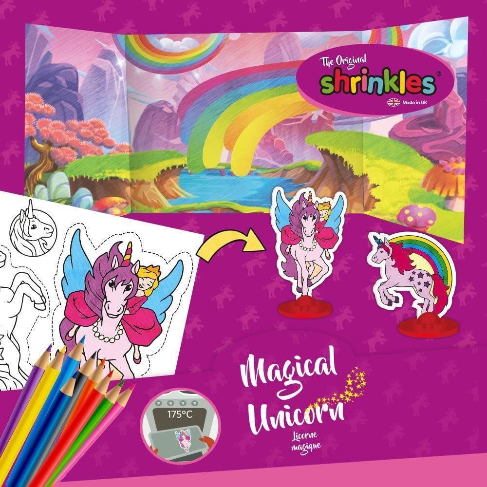 Original Shrinkles Magical Unicorn (Mini Craft Pack) - TOYBOX Toy Shop