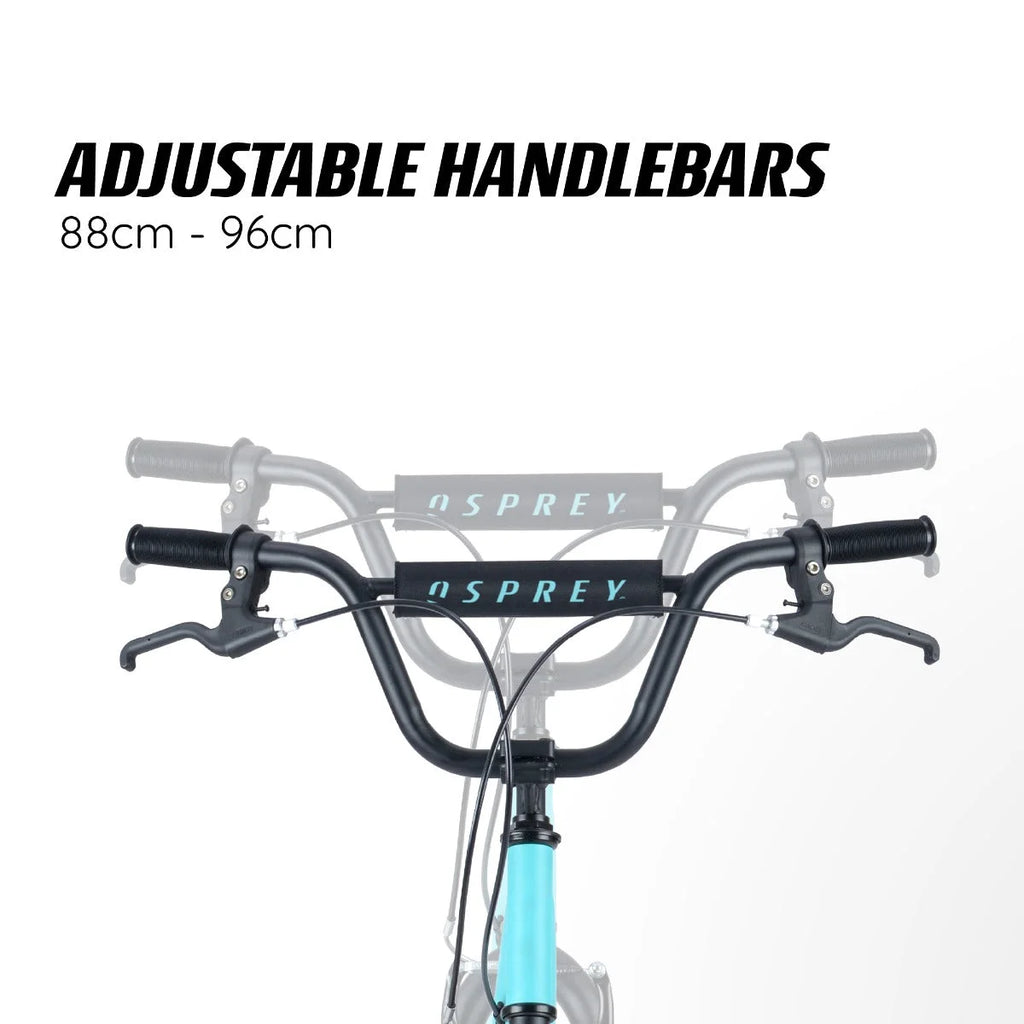 Osprey BMX Scooter Big Wheel - Blue