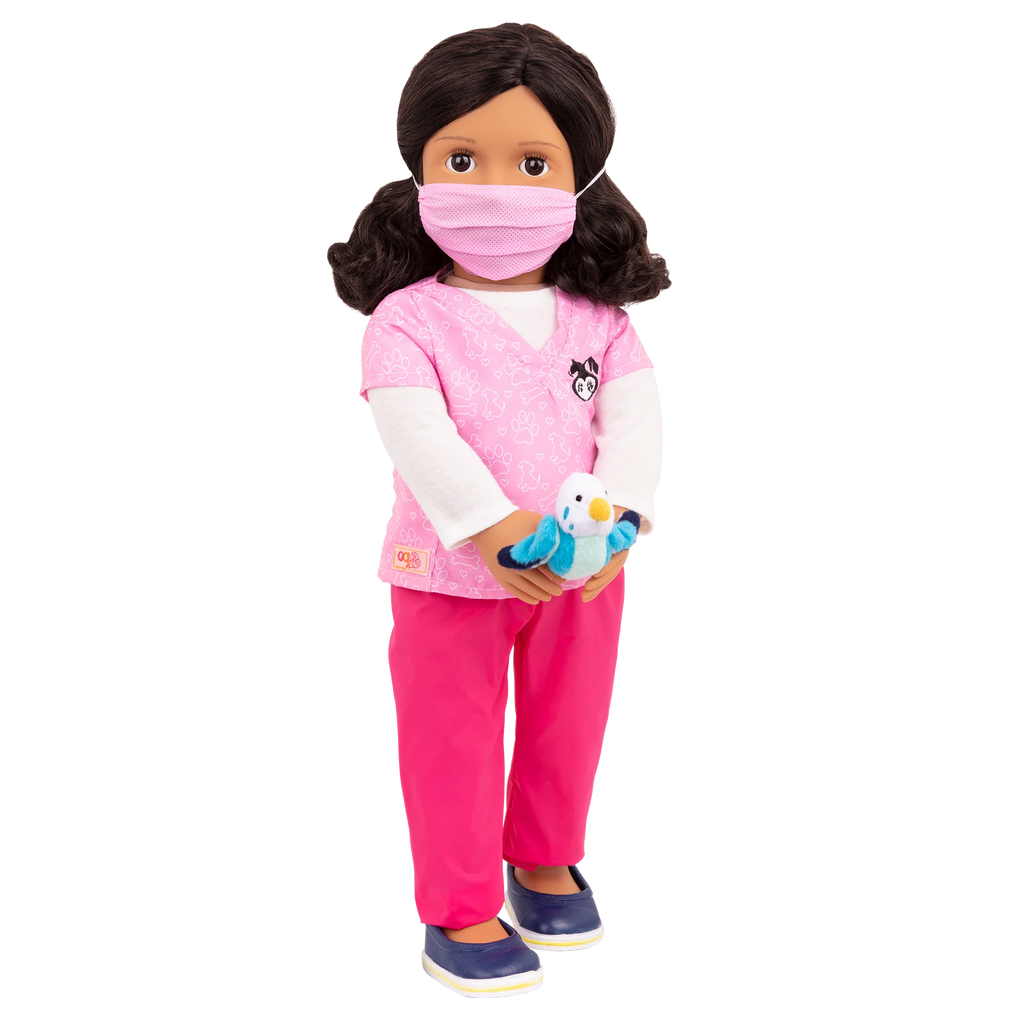 Our Generation 46 cm Vet Doll with Pet Care Accessories - TOYBOX Toy Shop