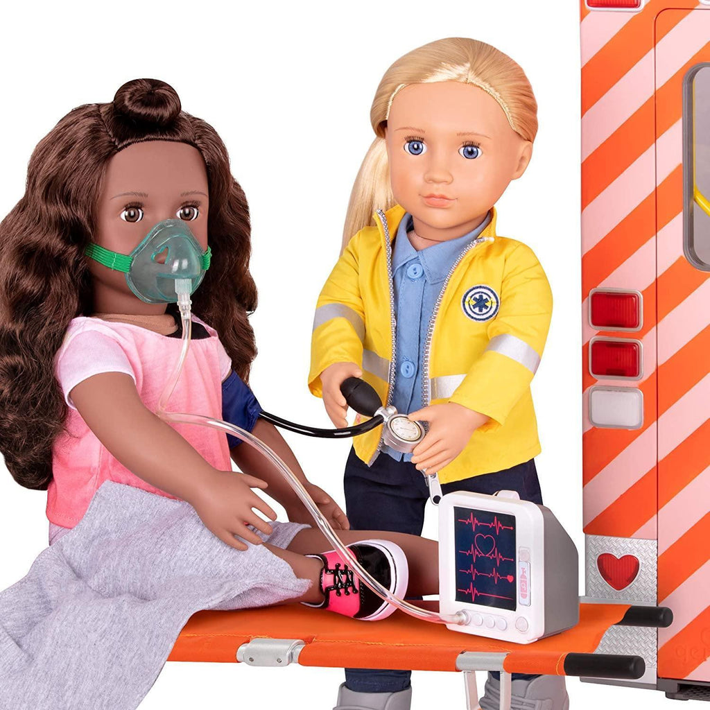 Our Generation Ambulance Playset for Dolls - TOYBOX Toy Shop