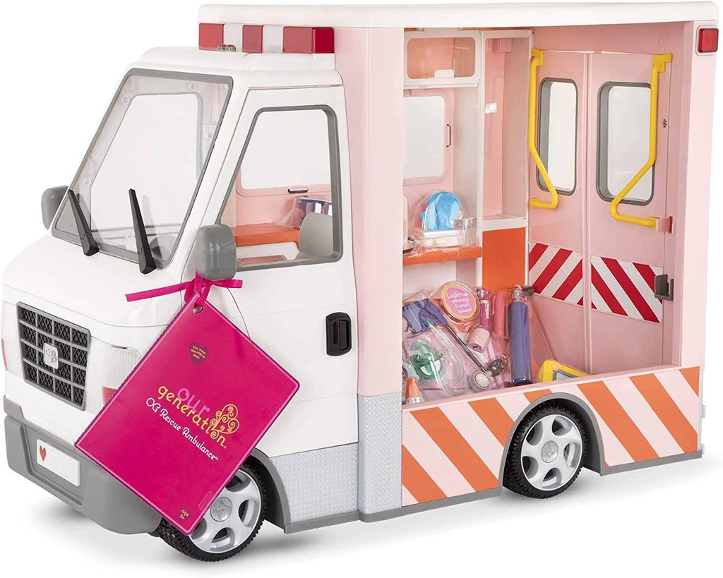 Our Generation Ambulance Playset for Dolls - TOYBOX Toy Shop