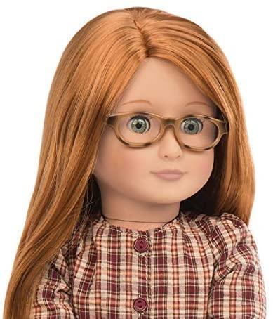 Our Generation April Doll 18-inch with Glasses - TOYBOX
