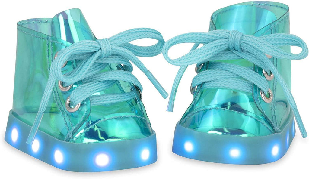 Our Generation Blue Light-Up Dolls Shoes - TOYBOX Toy Shop