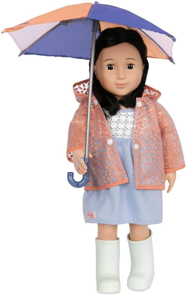 Our Generation Brighten up a Rainy Day Deluxe Outfit BD30295Z - TOYBOX Toy Shop
