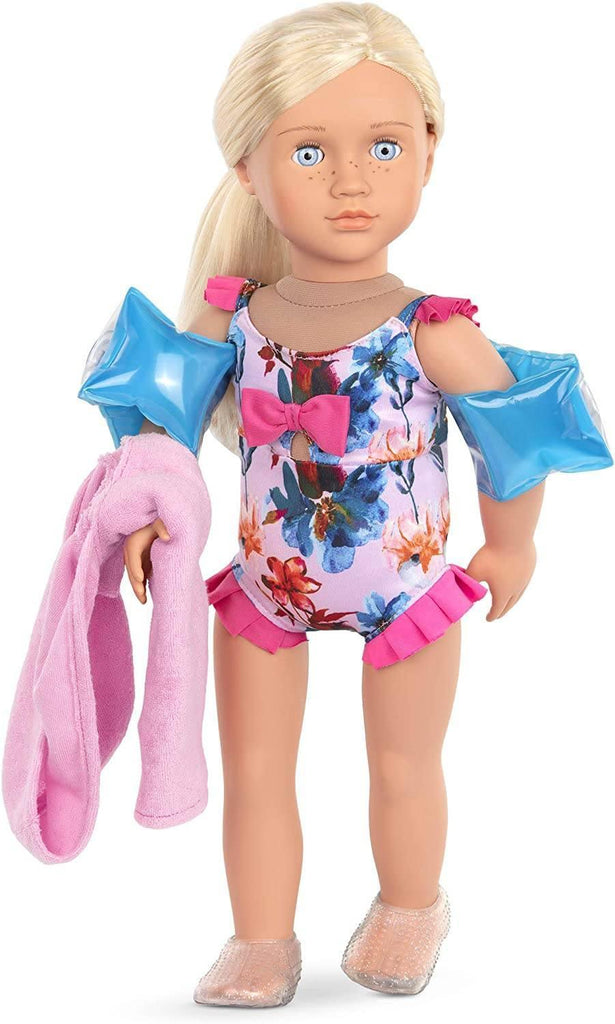 Our Generation Classic Deluxe Outfit - Flower Swimsuit - TOYBOX Toy Shop