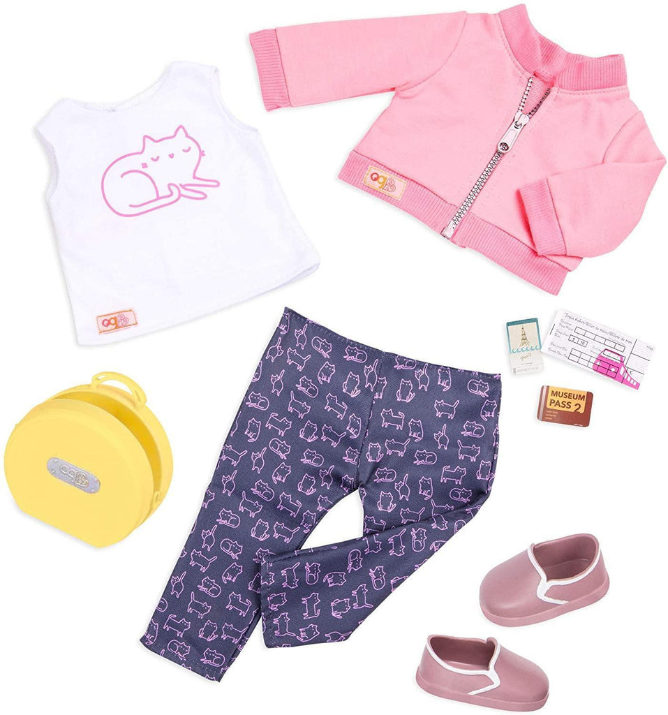 Our Generation Deluxe Clothing - Meow on The Move Outfit - TOYBOX Toy Shop