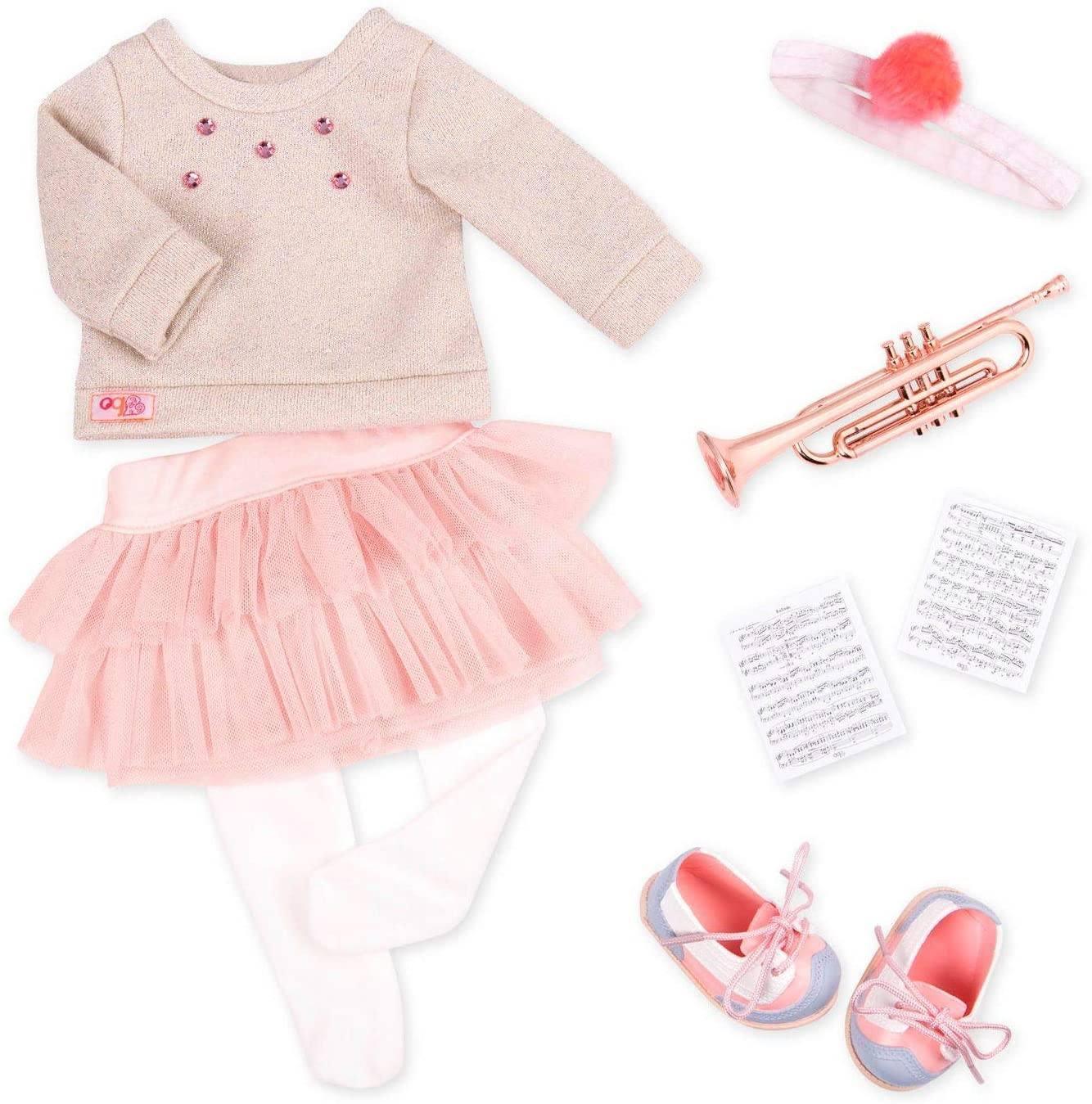 Our Generation Deluxe Clothing Music Costume with Trumpet – TOYBOX