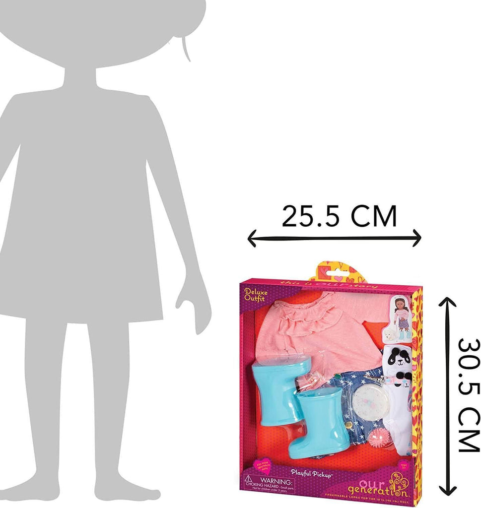 Our Generation Deluxe Doll Clothes - Dog Sitter - TOYBOX Toy Shop