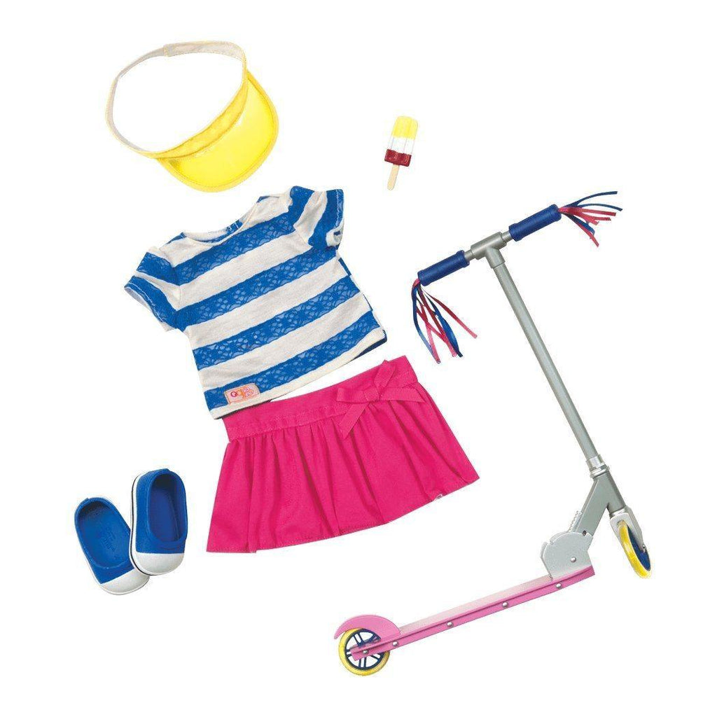 Our Generation Dolls Cute to Scoot Outfit BD30200 - TOYBOX