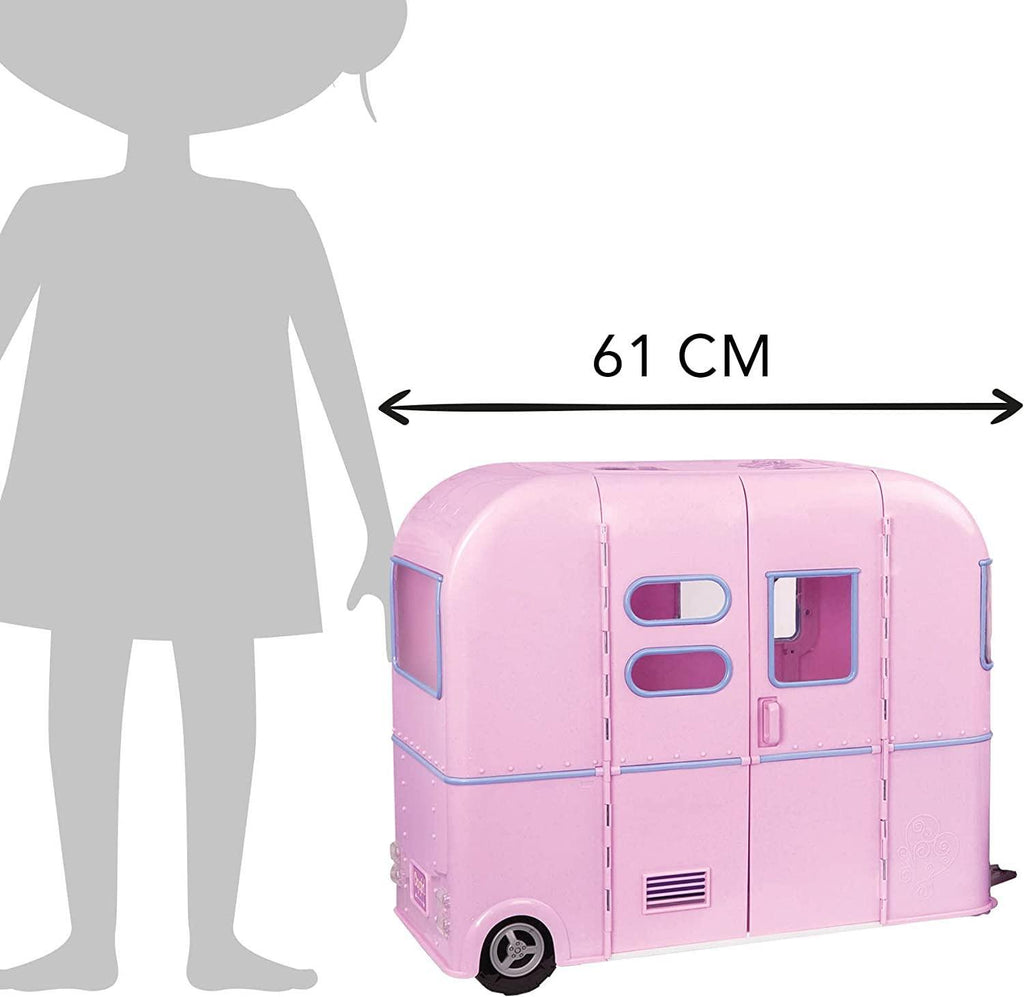 Our Generation Dolls Pink Caravan Playset - TOYBOX Toy Shop