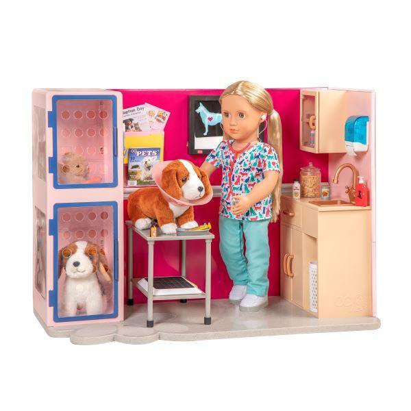 Our Generation Healthy Paws Vet Clinic – Pink - TOYBOX Toy Shop