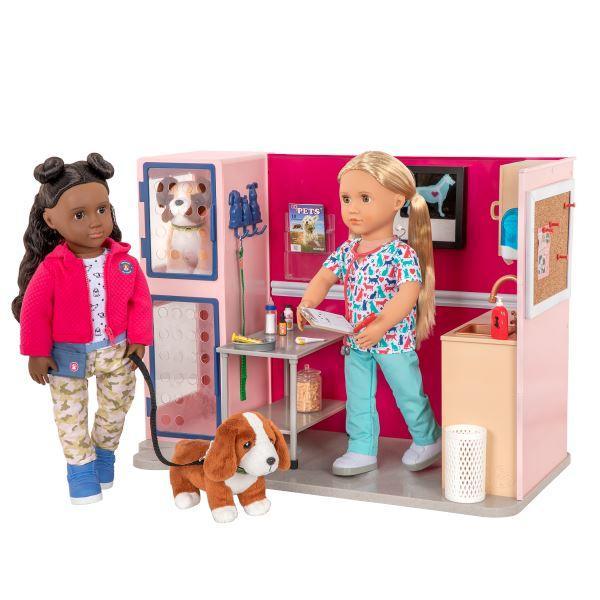 Our Generation Healthy Paws Vet Clinic – Pink - TOYBOX Toy Shop
