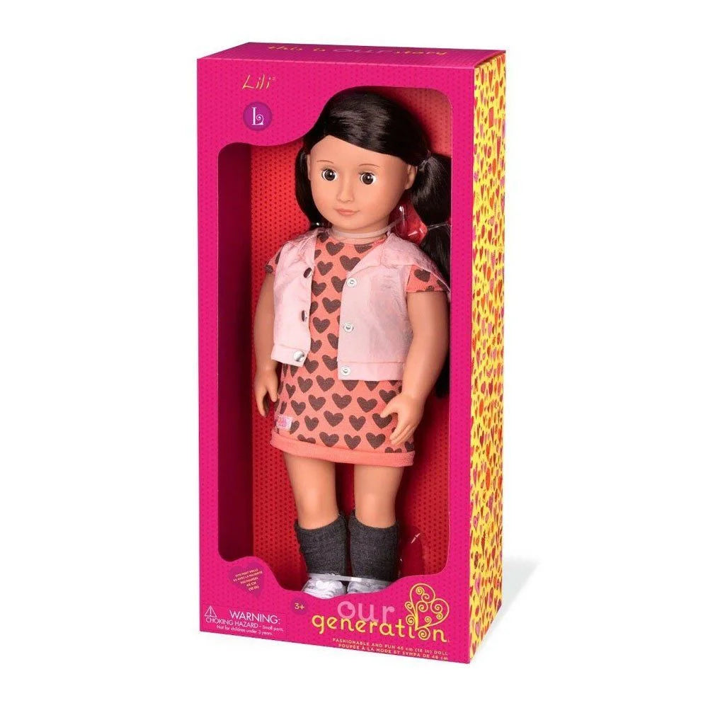 Our Generation Lili 18-inch Doll - TOYBOX Toy Shop