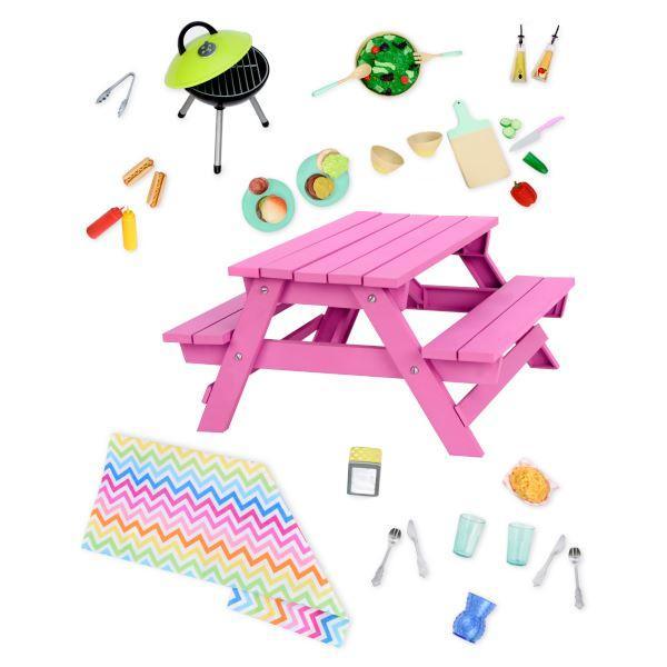 Our Generation Picnic Table Set - TOYBOX Toy Shop