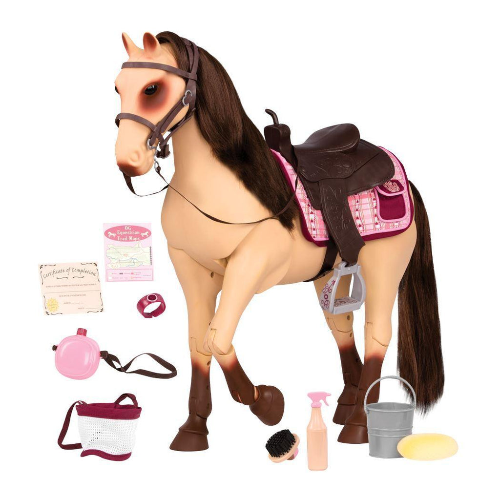 Our Generation Posable Morgan Horse - TOYBOX Toy Shop