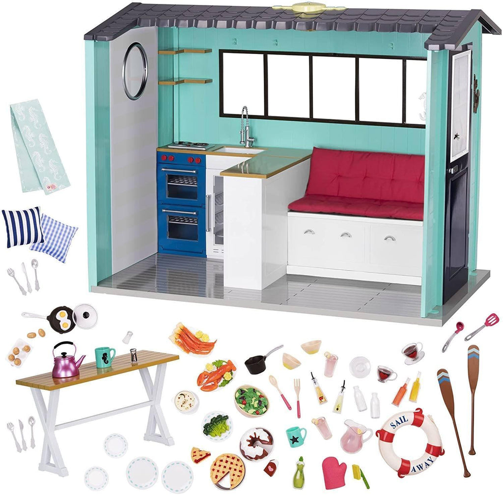 Our Generation Seaside Beach House - TOYBOX