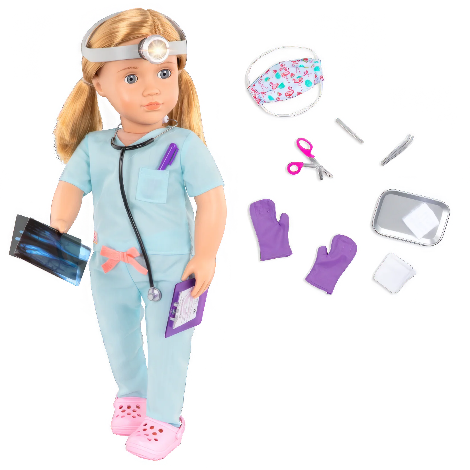 Our Generation Tonia 18 inch Doctor Doll TOYBOX