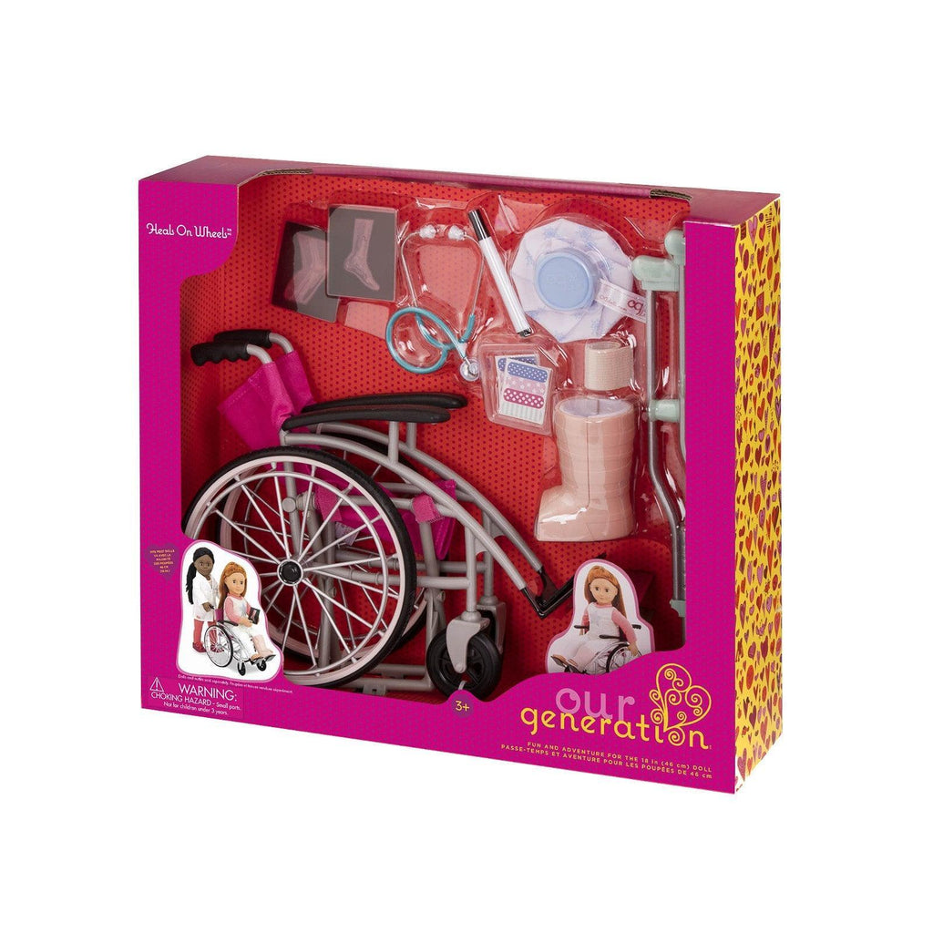 Our Generation Wheelchair and Medical Doll Accessories - TOYBOX Toy Shop