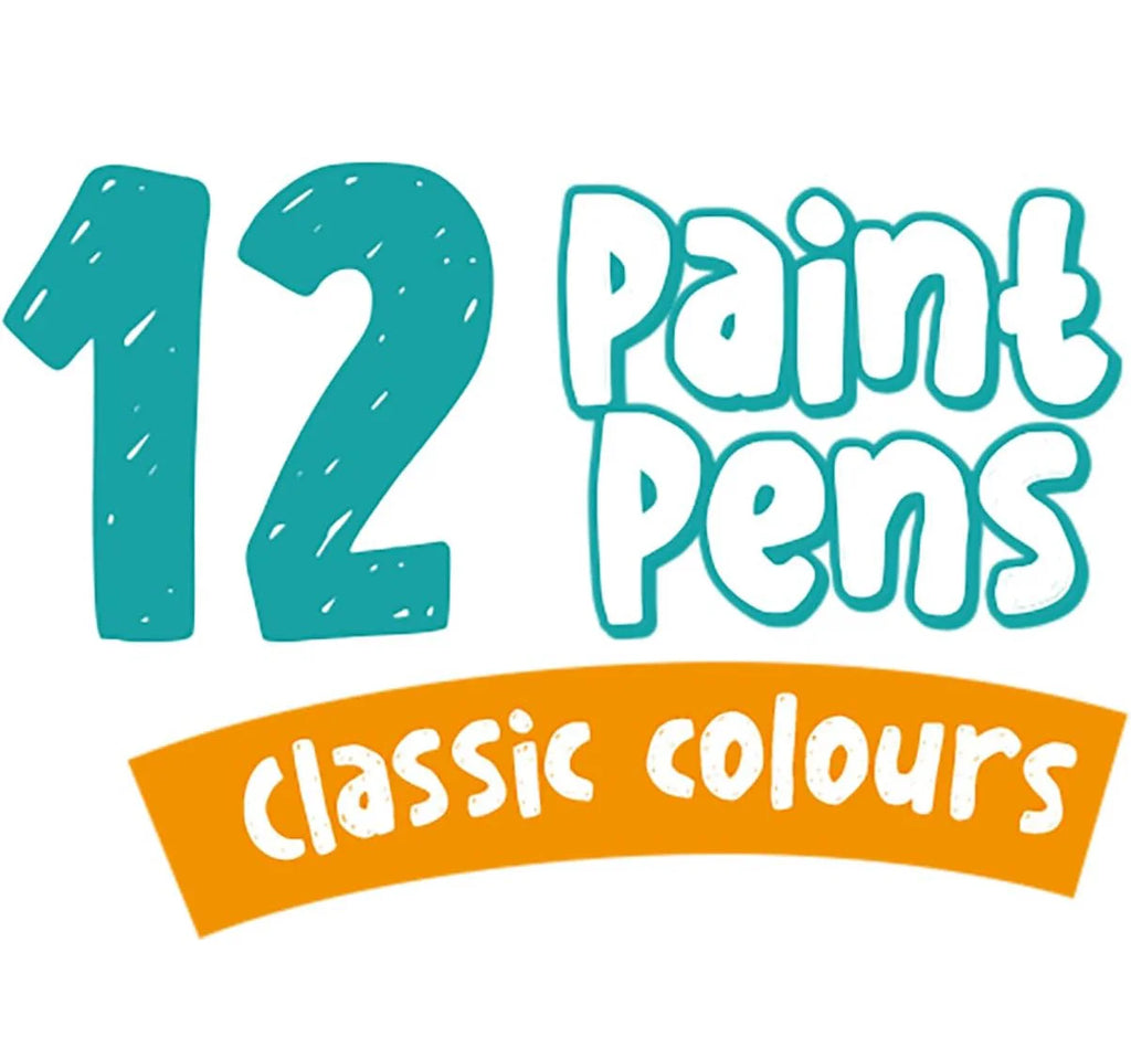 Paint Pop Paint Pens - 12 Pack - TOYBOX Toy Shop