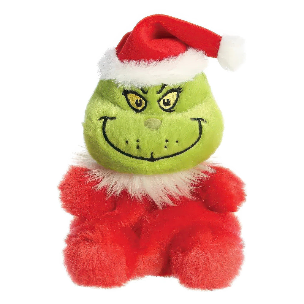 Palm Pal Santa Grinch 13cm Soft Toy