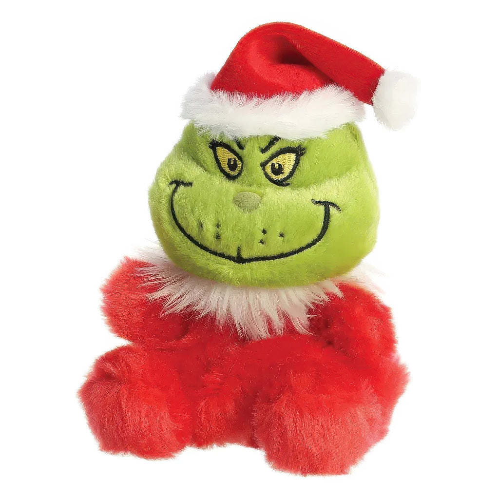 Palm Pal Santa Grinch 13cm Soft Toy
