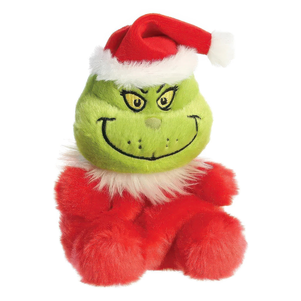 Palm Pal Santa Grinch 13cm Soft Toy