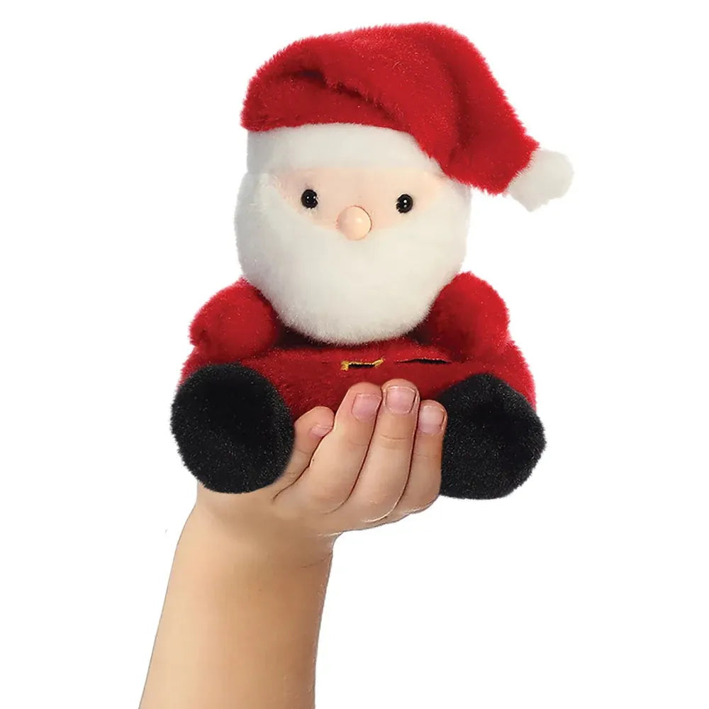 Palm Pals Santa Claus 13cm Soft Toy