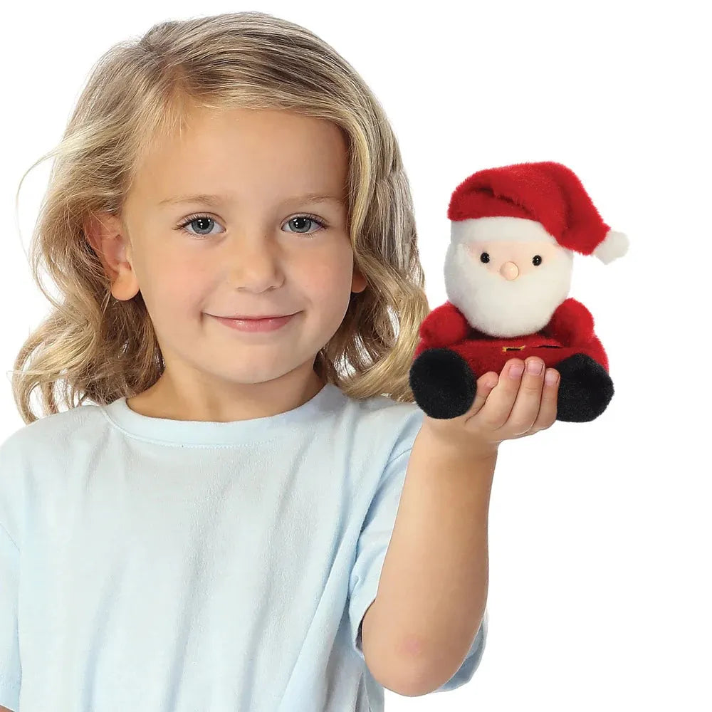 Palm Pals Santa Claus 13cm Soft Toy